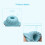 Double Ear Silicone Mousse Cake Mould High Temp Resistant Baking Tool 3