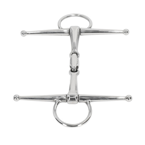 135mm Stainless Steel Horse Cheek Snaffle Bit 1