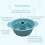 Double Ear Silicone Mousse Cake Mould High Temp Resistant Baking Tool 4