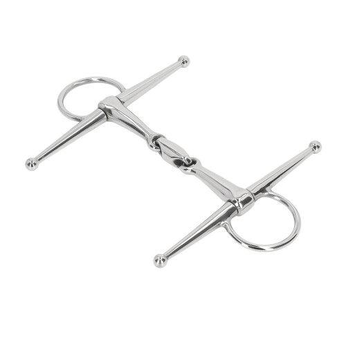 135mm Stainless Steel Horse Cheek Snaffle Bit 2