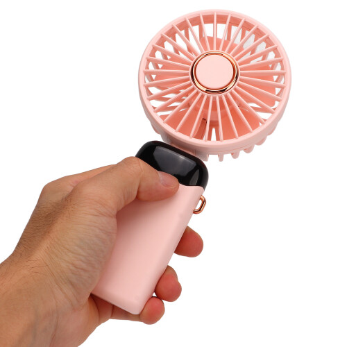 Neck Fan 5 Speed LED Battery Indicator Detachable USB Handheld Fan 2