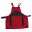 Gardening Apron Dark Red 210D PVC Waterproof Adjustable Straps 4