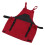 Gardening Apron Dark Red 210D PVC Waterproof Adjustable Straps 3