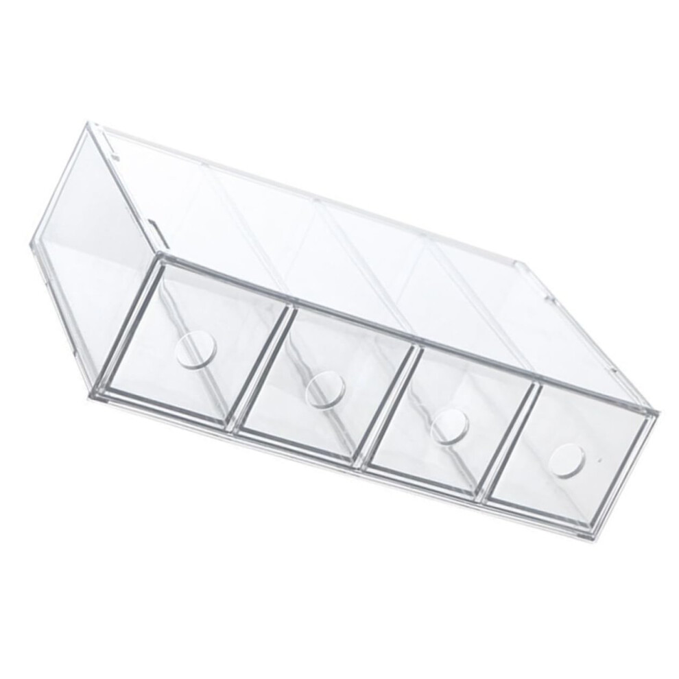 Cosmetics Organizer Box Acrylic Makeup Storage Drawer Lipstick Holder Clear Vanity Organizer
