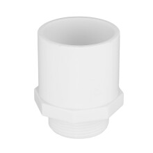 (G1 Male Thread) PVC Pipe Fitting Pool Greenhouse Farm Irrigation G1 Male