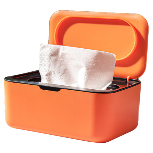 Decorative Tissue Dispenser Rectangular Tissue Box With Lid Refillable Napkin Holder Paper Towel Container