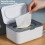 Decorative Tissue Dispenser Rectangular Tissue Box With Lid Refillable Napkin Holder Paper Towel Container 5