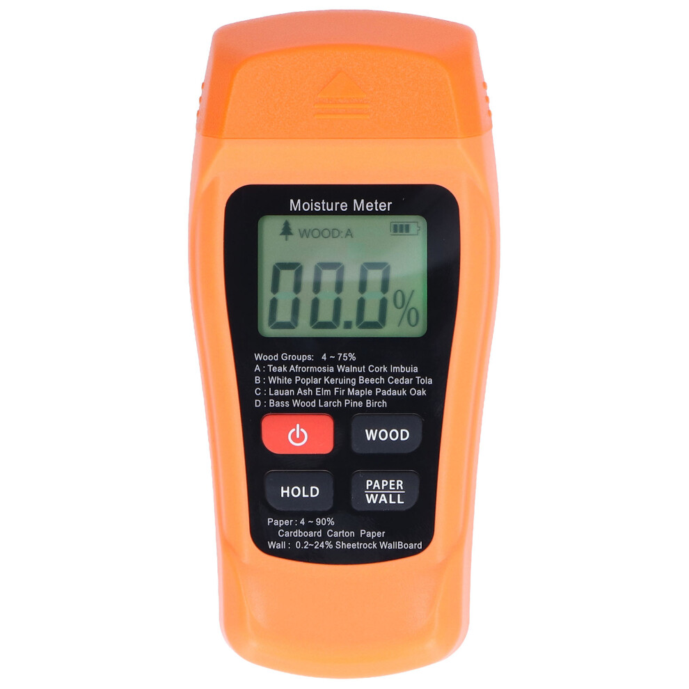 Mt18 Digital Moisture Detector Wood Meter Backlit Lcd 685922827500