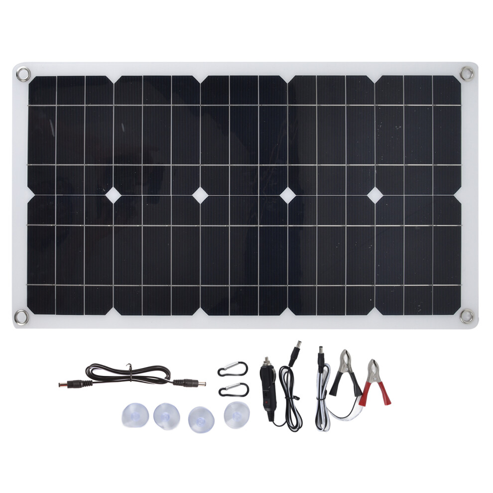 40W 5V Portable Solar Charger For Vehicles Boats 685922828309