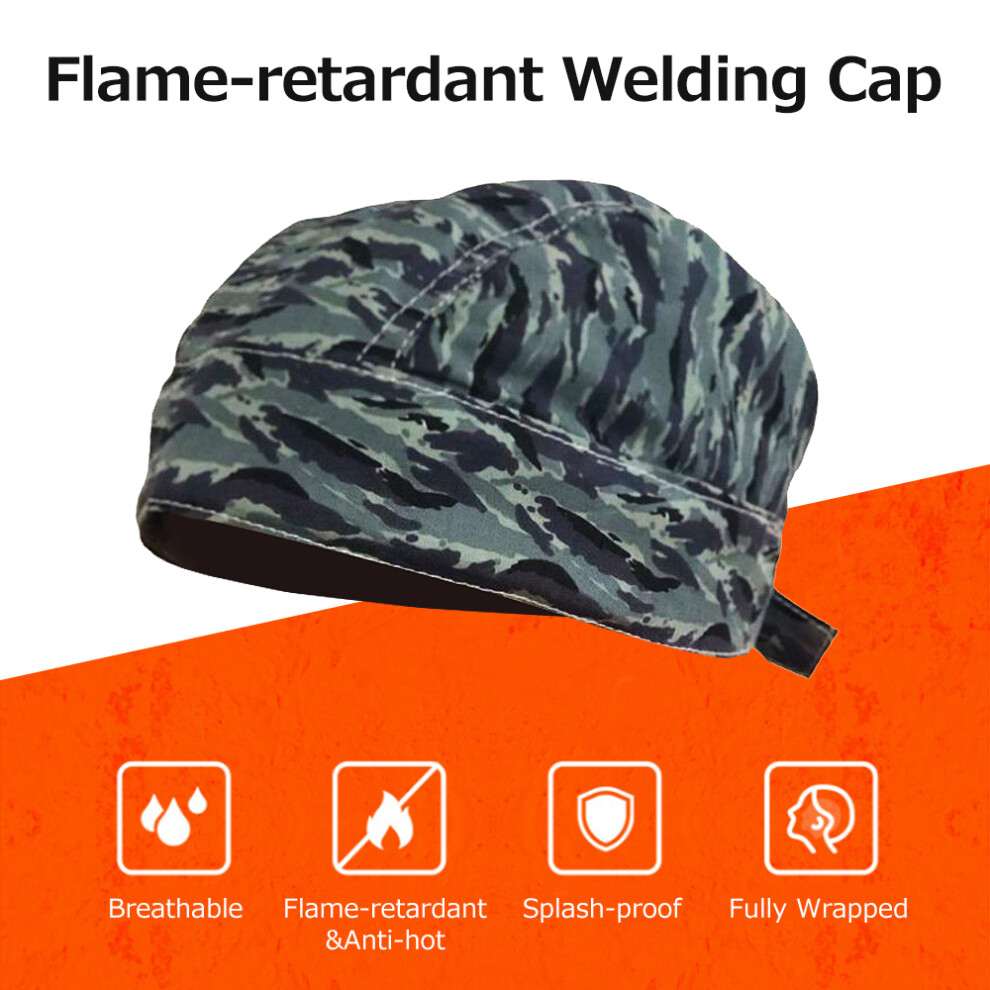 Flame-Retardant Welding Cap Anti-Hot Splash Insulation 685922828620