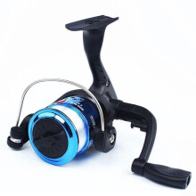 Ultralight Folding Saltwater Spin Fishing Reel Durable Aluminum Body 7+1 Ball Bearings Left/Right Retrieve