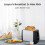 Stainless Steel Toaster Maker for 2 Bread Pieces Breakfast 4