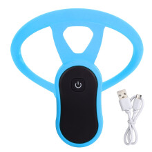 (Blue) Intelligent Posture Corrector Vibration Reminder Lightweight Trainer