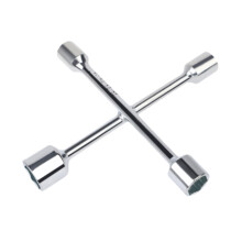 Lug Wrench Universal Lug Nut Removal Tool Portable Car Tire Change Wheel Nut Spanner Multi-Size