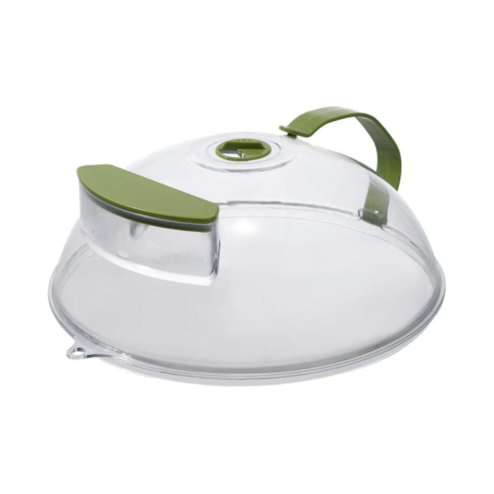 Microwave Oven Cooker Hood Cover Water-Filled Splash-Proof Reusable Splash-Guard Dish Drying Rack Protector-image-OPC-PKY576N-NEW