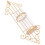 2Pcs Wall Hanging Candle Holder Classic Iron Art Decor 2