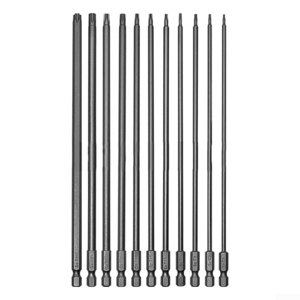 Screwdrivers 11-Piece Premium Magnetic Torx Bit Set For All Electric Drills 9354506153151