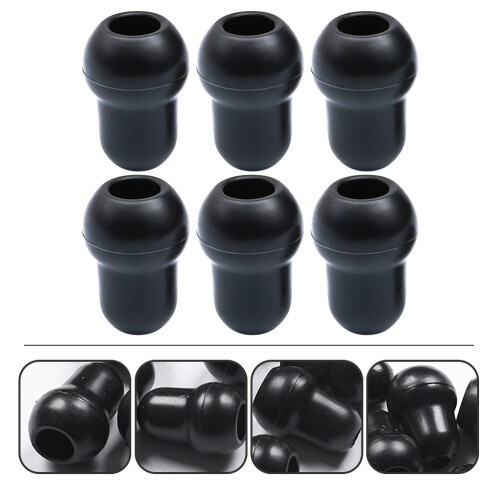6Pcs Universal Ear Tips Replacement Silicone 2