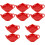 10 Pcs Ceramic Teabag Holder Reusable Teapot Shape For Kitchen 5