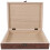 6 Pcs Wooden Storage Case With Lock Brown 1