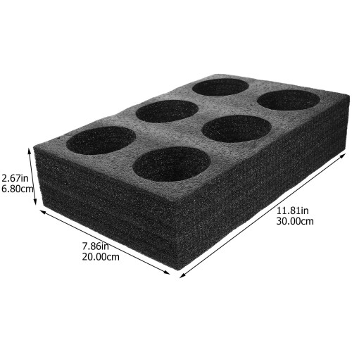 2Pcs Coffee Cup Carrier Tray 6-Hole Drink Holder 1