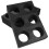 2Pcs Coffee Cup Carrier Tray 6-Hole Drink Holder 1