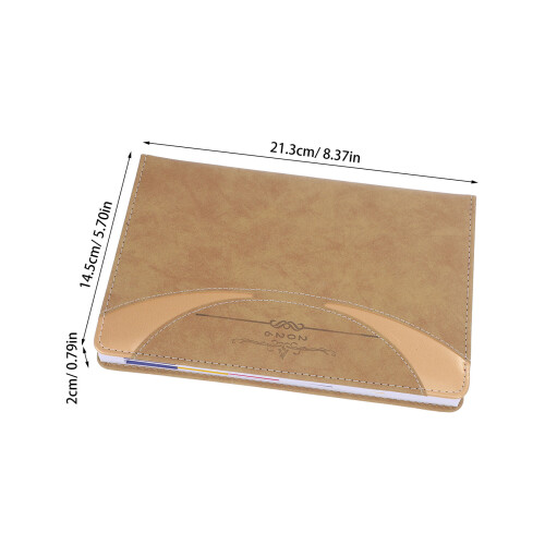 Planner 2026 Marron PU Agenda Calendrier Personnel 1