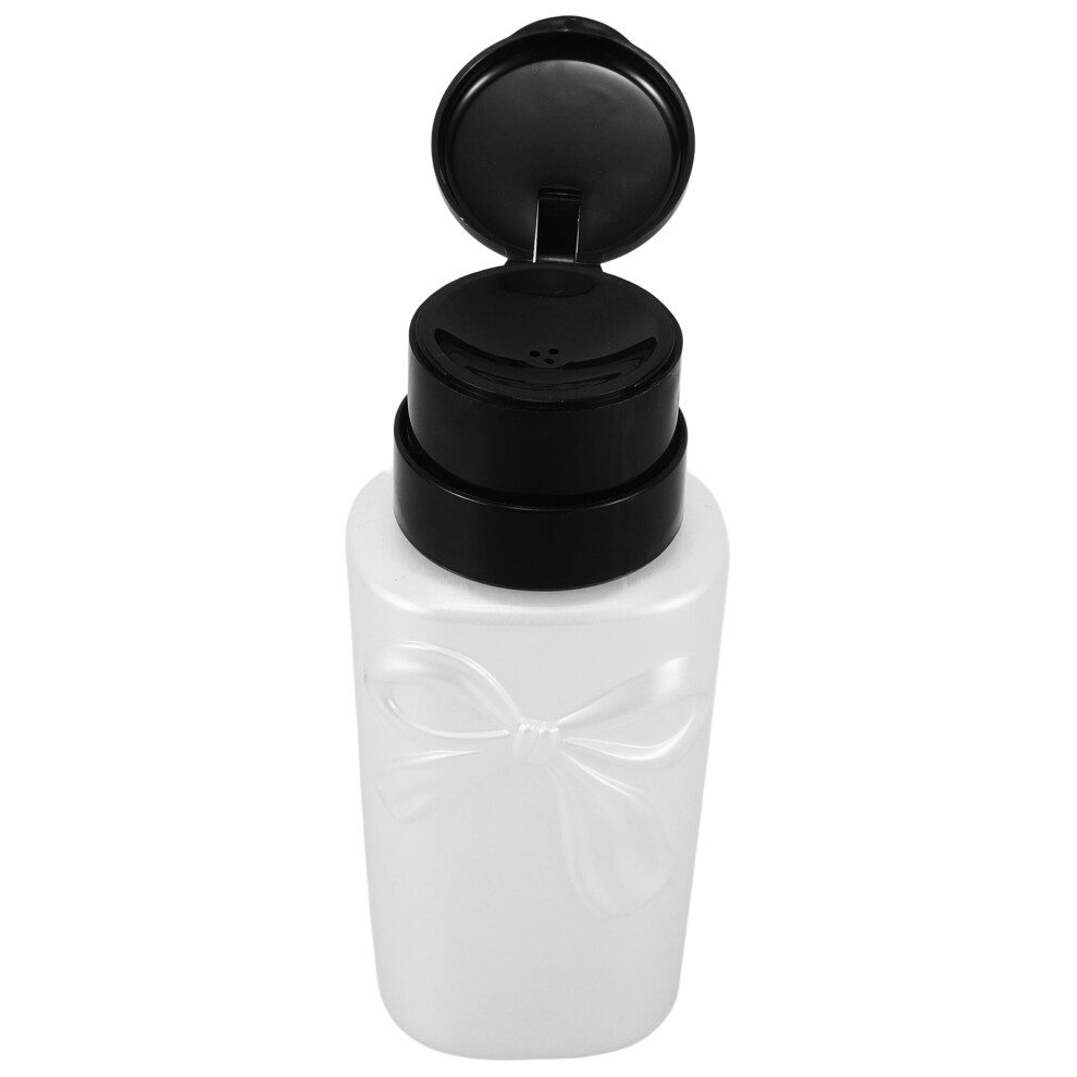 Solustre Empty Flip-Top Bottle For Nail Polish Remover Liquid Dispenser