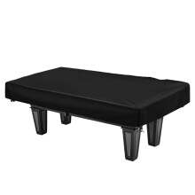 Heavy Duty 210D Oxford Cloth Pool Table Cover, Drawstring Indoor/Outdoor For 7-9 Ft Billiard Tables, 235x135x20 Cm