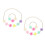 2Stk Halskette Armband Set Kinder Design 5