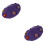 2 Pcs Wool Beret Child Flower Design Beanie Hat Woollen 6