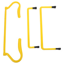 2 Count Soccer Cones Cones Sports Training Equipment 44*18*34cm Yellow