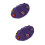 2 Pcs Wool Beret Child Flower Design Beanie Hat Woollen 7