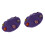 2 Pcs Wool Beret Child Flower Design Beanie Hat Woollen 4
