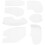 7pcs Acrylic Quilting Templates Sewing Ruler Craft Supplies 8