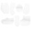 7pcs Acrylic Quilting Templates Sewing Ruler Craft Supplies 1