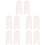 10 Pcs Saxophone Finger Rest Instrument Thumb White 6