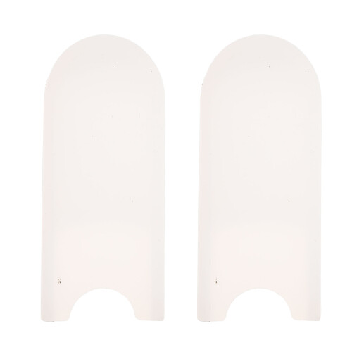 10 Pcs Saxophone Finger Rest Instrument Thumb White