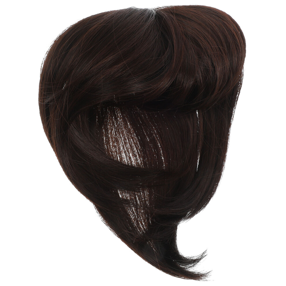 Solustre Unisex 4Pcs Hair Volume Topper Synthetic Thinning Hairpiece For Women