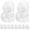 12Pièces Figurines De Chiot En Mousse Blanche DIY Pour Enfants 3
