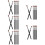 Set Of 5 Angled Makeup Brush Eyeshadow Brushes Eyebrow For Eyebrows 11