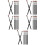 Set Of 5 Angled Makeup Brush Eyeshadow Brushes Eyebrow For Eyebrows 7