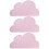 3 Pcs Silicone Placemat Cartoon Cloud Dining Mat For Kids 8