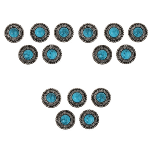15 Pcs Diy Suitcase Buttons Alloy Clasp For Handmade Clothes 2