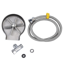 Sink Glass Rinser Stainless Steel Kitchen Faucet Set Bar Restaurant
