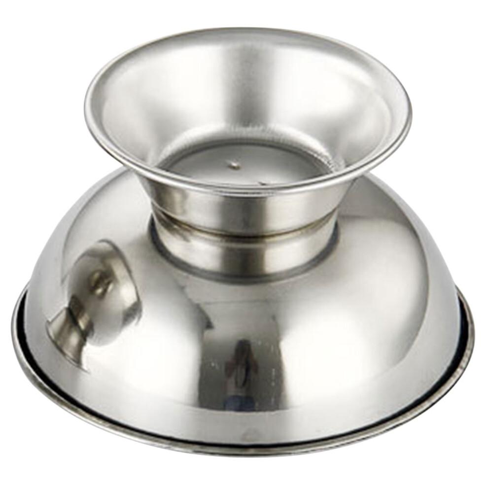 Inoomp 3Pcs Reusable Shaving Cup Stainless Steel Bowl For Men