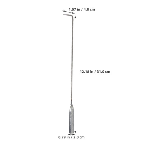 3Pcs Campfire Pokers For Fireplace And Camping Steel Tools Set 1