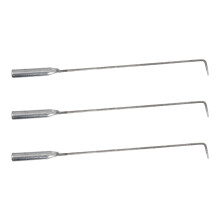 3Pcs Campfire Pokers For Fireplace And Camping Steel Tools Set