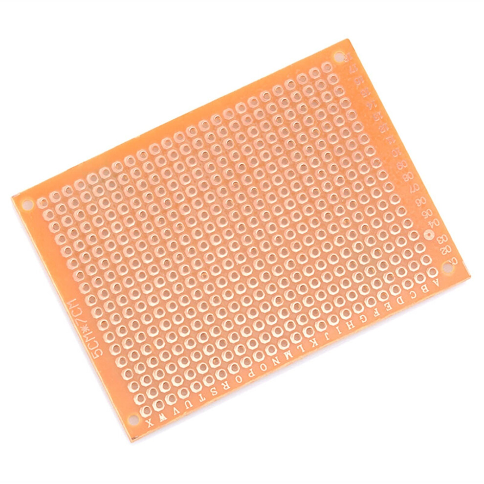 5X7 Pcb 10 Pcs Paper Prototype Board Diy Universal Board Yellow 5Cm X 7Cm 9016109243706