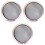 3 Pack Trumpet Piston Button Buckle Musical Instrument Accessories 3